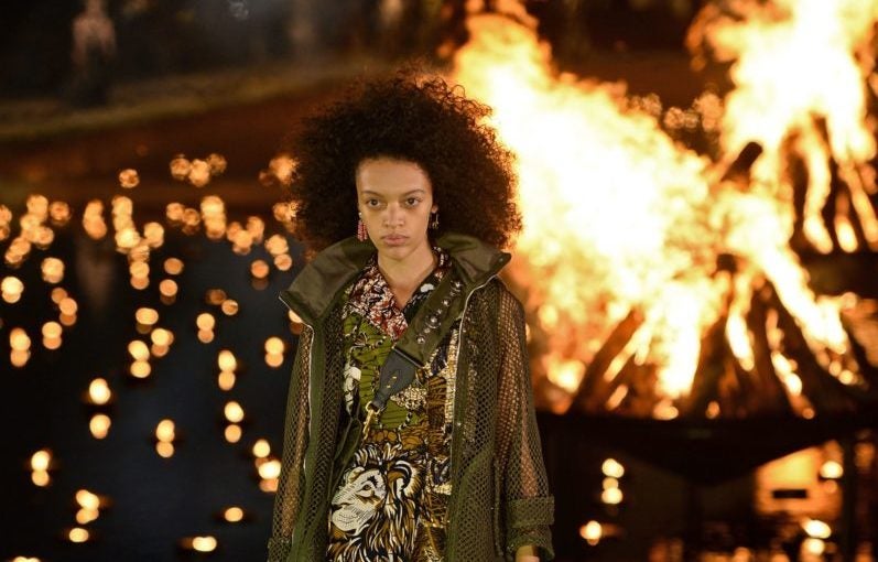 Afros, Cornrows, And Other Natural Styles Were At The Forefront Of Dior's Cruise 2020 Runway Show