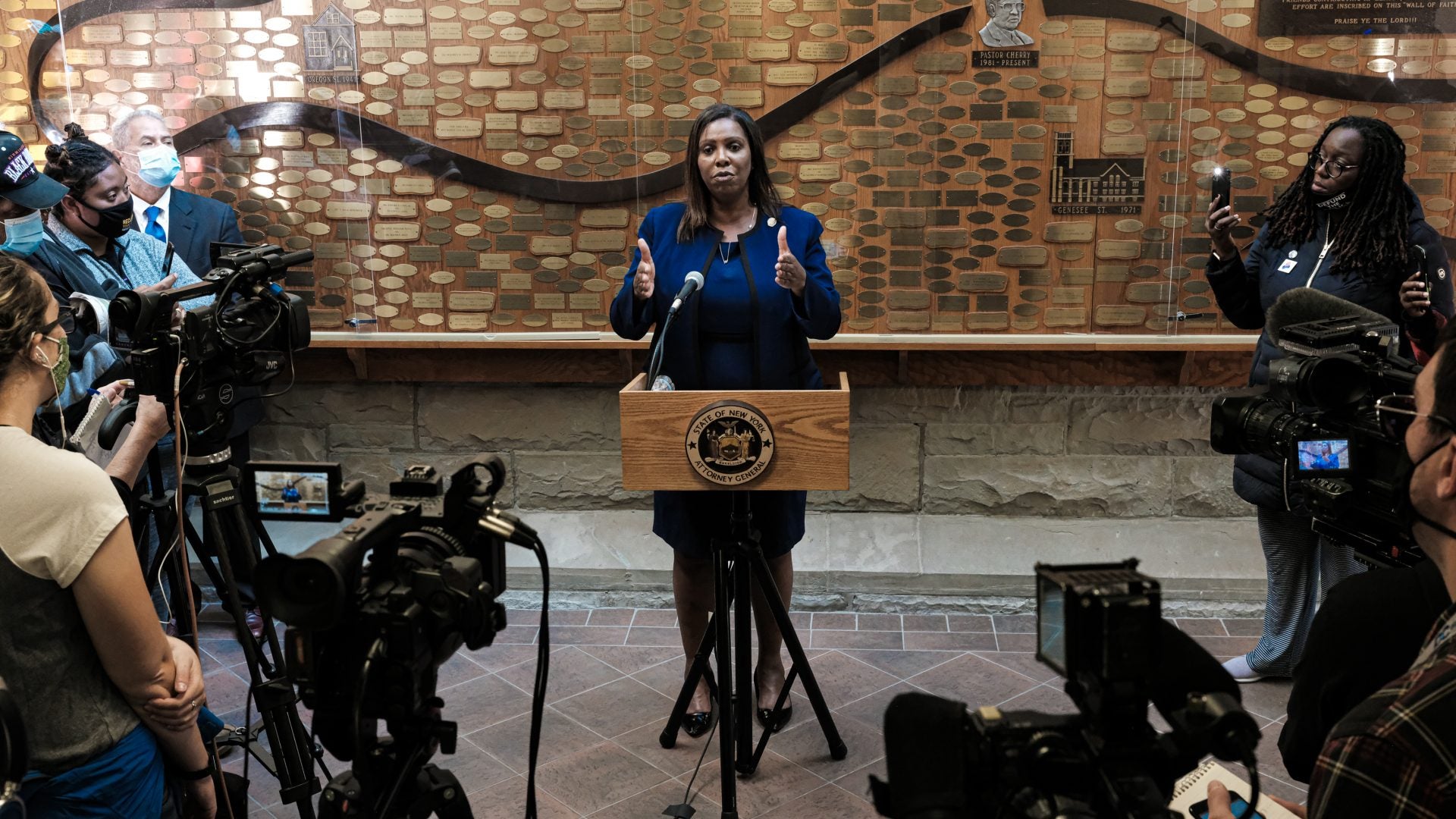 NY AG Letitia James Announces Body Camera Reforms Following Daniel Prude's Death